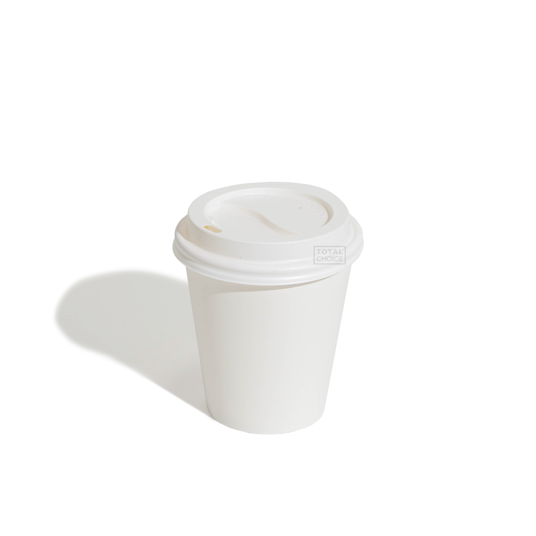 Single Wall Coffee Cups 12oz | White 90mm – Total Choice