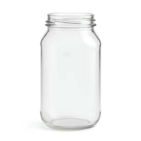 Glass Jar Round 500ml