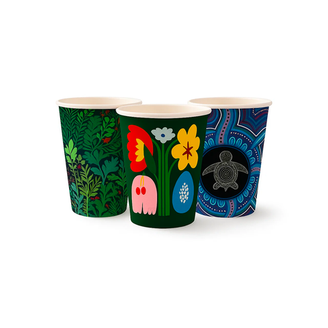 BioPak Double Wall 12oz Coffee Cup 90mm