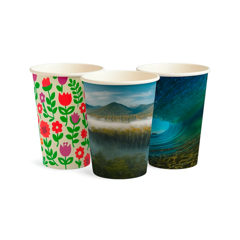 Single Wall 12oz Art Series Cup 90mm