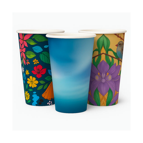 Single Wall 16oz Art Series Cup 90mm