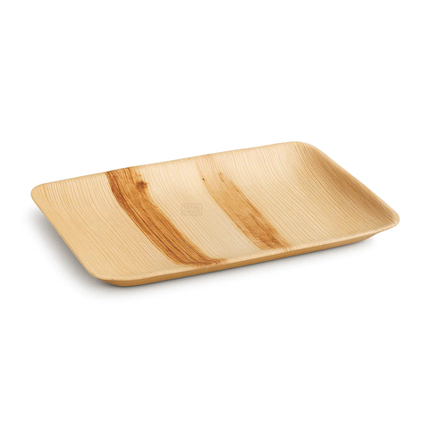 Palm Leaf Plate 230x150mm Rectangle