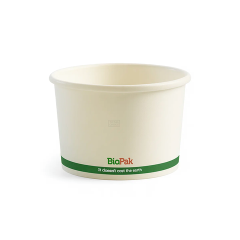 White Paper Bowl 16oz / 473ml