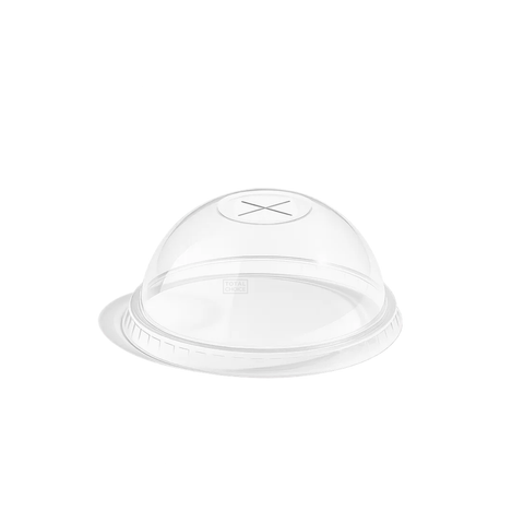 BioPak PLA Dome Lids 96mm for Clear Cold Cups