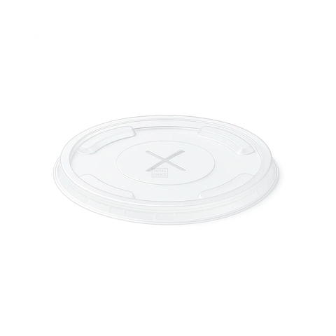 PLA Flat X-Slot Lid 96mm for Cold Cups