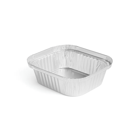 Small Square Deep Foil Container