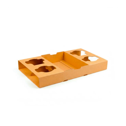 4-Cup Cardboard Drink Tray
