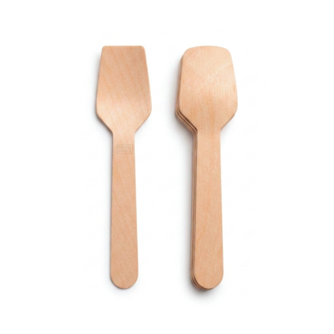 Wooden Gelato Spoons 95mm