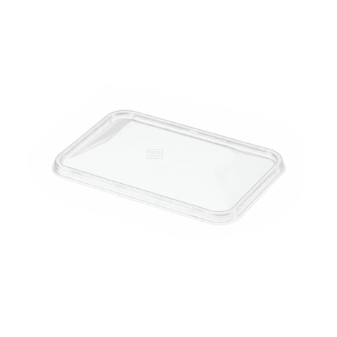 Genfac Rectangular Dome Lids for 500ml-1000ml Containers