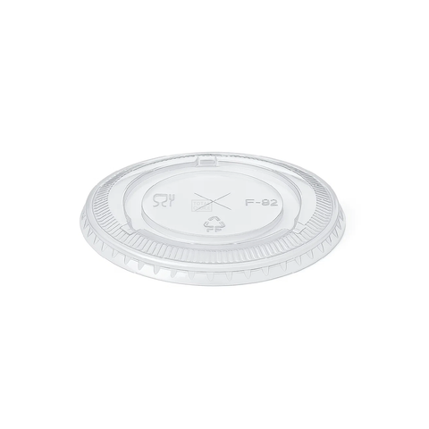PET Clear Flat Lid 92mm for Cold Cups
