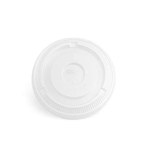 PET Clear Flat Lid 78mm for 8/10oz Cold PET Cup