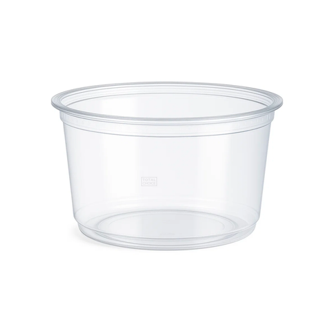 Clear Round Deli Container Base 16oz