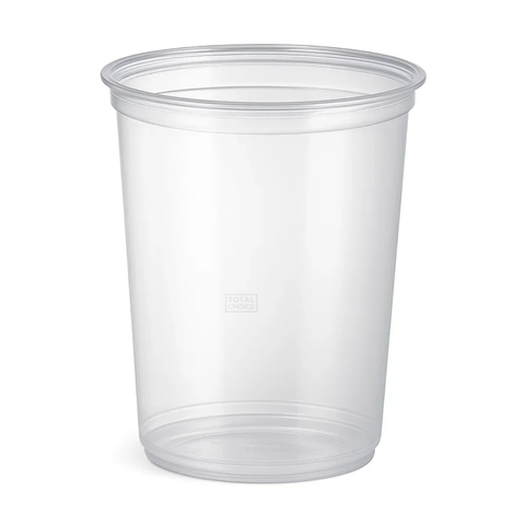 Clear Round Deli Container Base 32oz