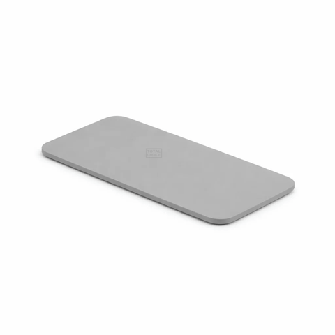 Ice Cream Container Lid Rectangle 5L Silver