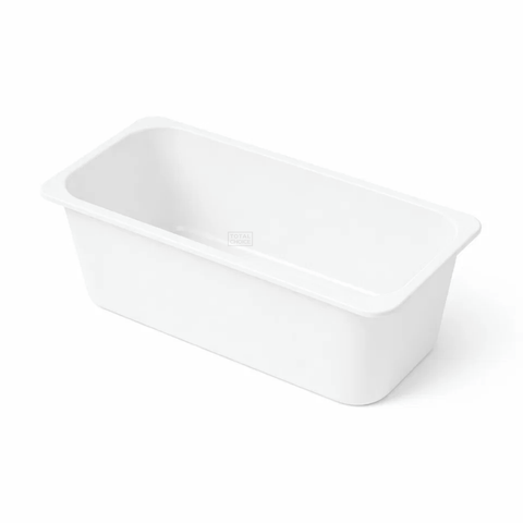 Ice Cream Container 5L Rectangle White