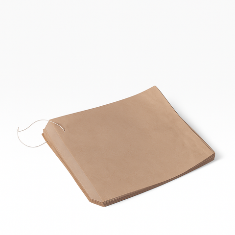 Paper Bag 4 Flat Brown 235x275mm