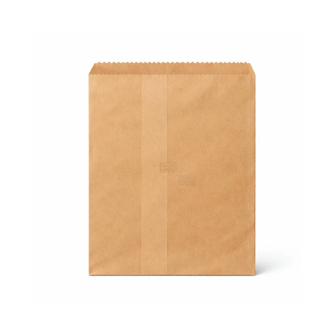 Flat Paper Bag #8 Brown 335x270mm