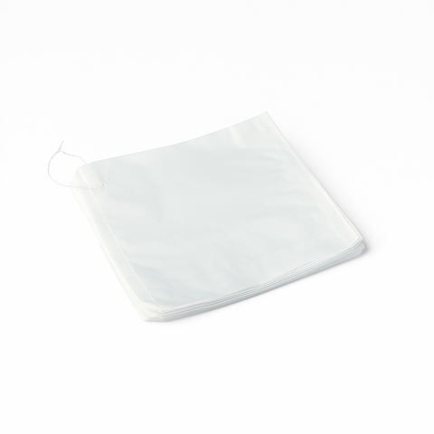 White rectangular object on a white background