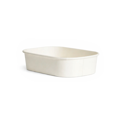 Paper Rectangular Container 500ml Compostable