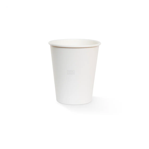 Single Wall Coffee Cup 12oz XL 90mm White
