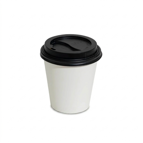 Single Wall Coffee Cup 12oz 90mm White