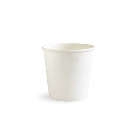 Single Wall White Coffee Cup 4oz