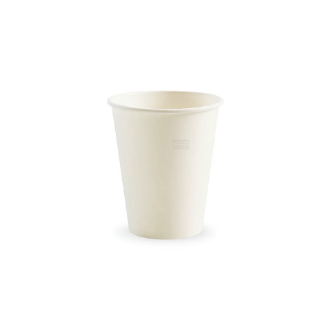 Single Wall Coffee Cup 6oz 80mm White