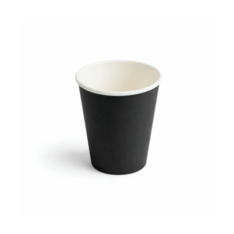 Single Wall Coffee Cup 8oz (80mm) – Black
