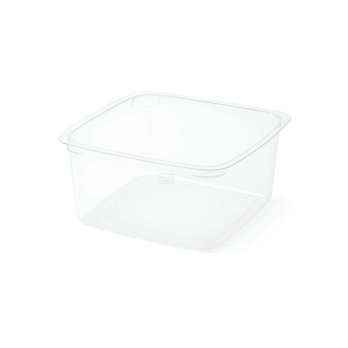 Clear 250ml Square Portion Cup – Durable & Presentable – Total Choice