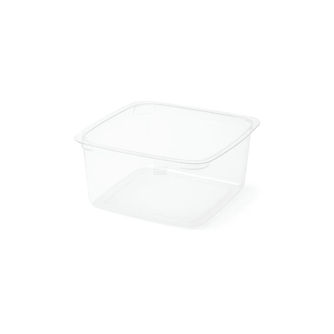 Clear Square Portion Cup 250ml