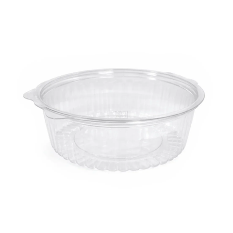 Clear Show-Bowl Flat Lid 24oz