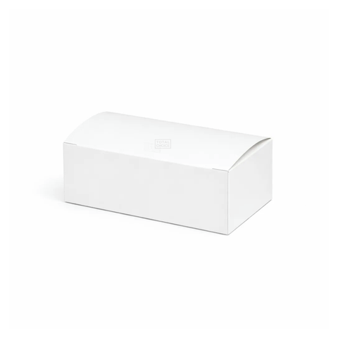 Small White Cardboard Snack Box