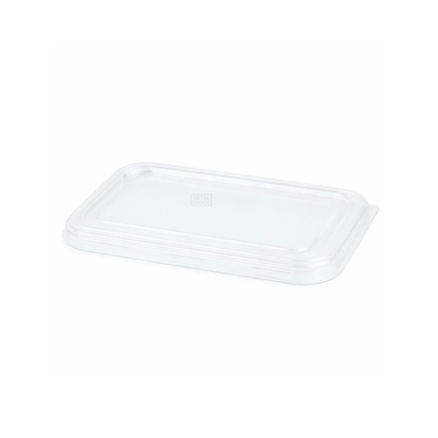 PET Rectangle Lid – Fits 500ml/650ml Containers