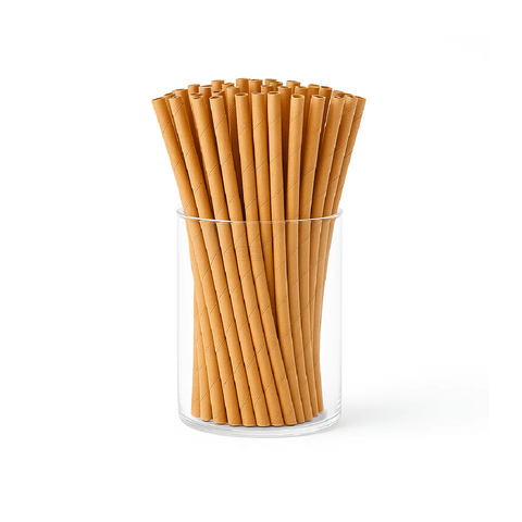 3-Ply Kraft Paper Straw 6mm