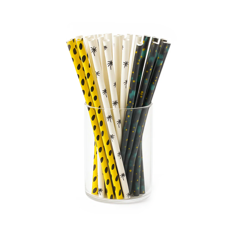 Paper Straw 6mm 3 Ply Art Series