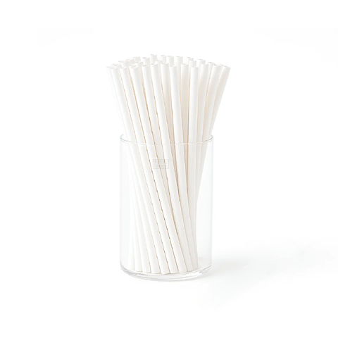 Paper Jumbo Straw 10mm 4 Ply White