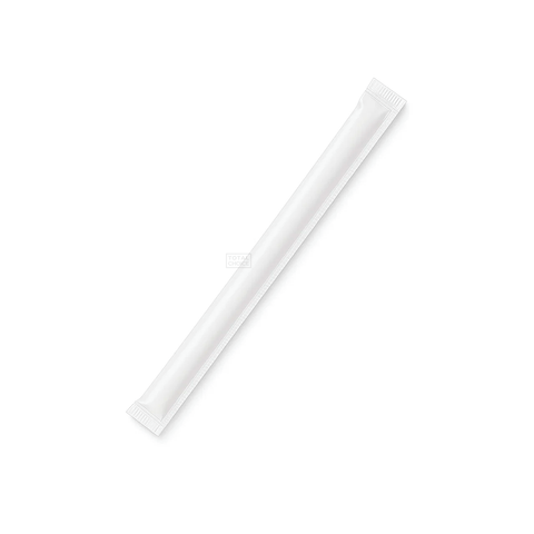 PLA Bubble Tea Straw 12mm – Individually Wrapped (125 Pack)