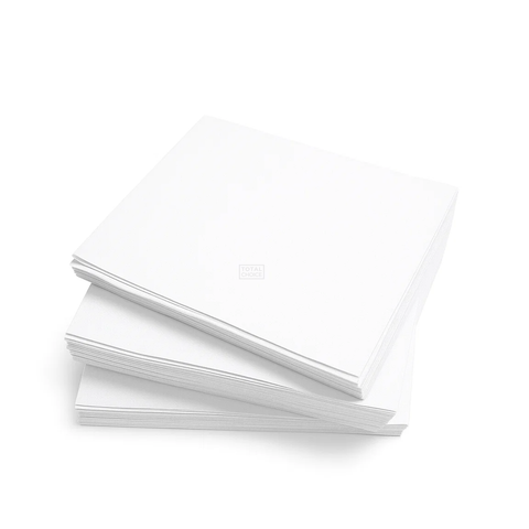 White Paper Tablecloth – 100x100cm Sheets