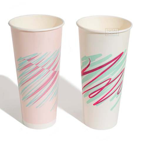 Paper Cold Cup 24oz - Mixed print