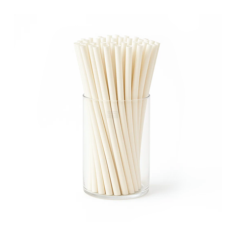 Jumbo Paper Straw 10mm 4-Ply White