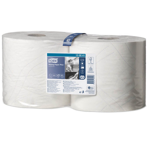 Tork 2-Ply Wiping Paper Plus Roll 255m