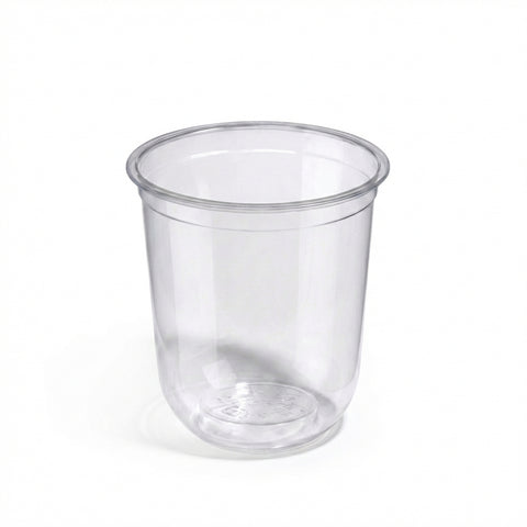 PET U Shape Tumbler Cup 12oz
