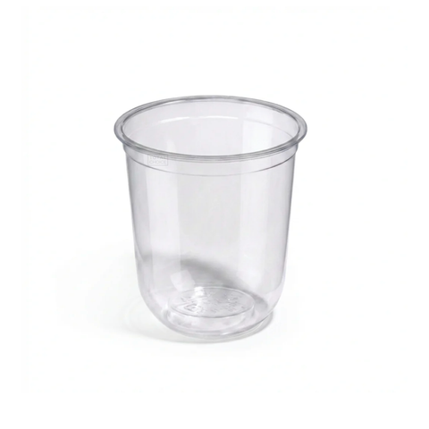 PET U Shape Tumbler Cup 12oz
