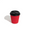 Corrugated Coffee Cup 12oz Red